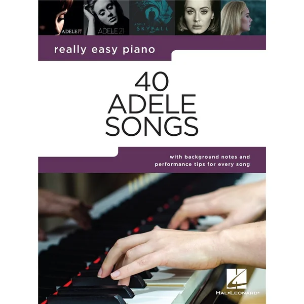 Really Easy Piano 40 Adele Songs