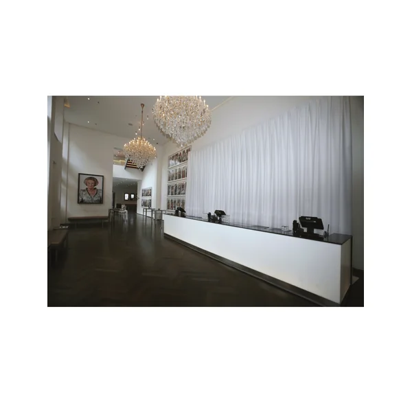 Rideau BLANC Wentex P&D MGS 330 x 250cm 175g/m2