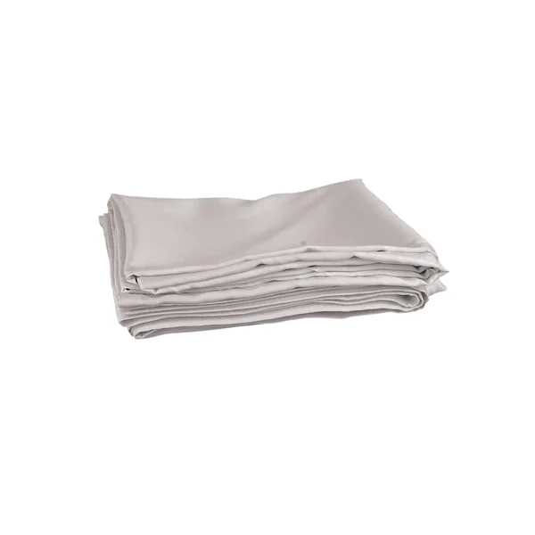 Rideau GRIS CLAIR brillant Wentex P&D Dimout 330 x 300cm 260g/m2