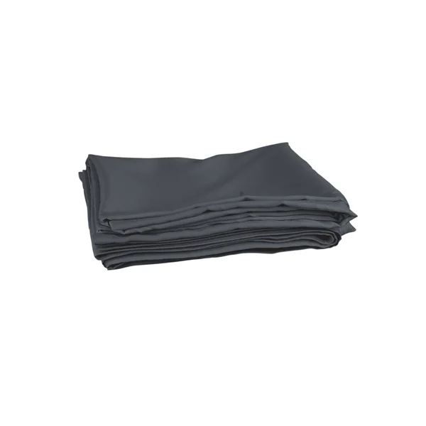 Rideau GRIS FONCÉ brillant Wentex P&D Dimout 330 x 300cm 260g/m2