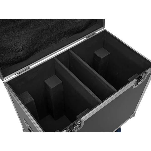 ROADINGER Flightcase 2x IP TMH-H420 with wheels