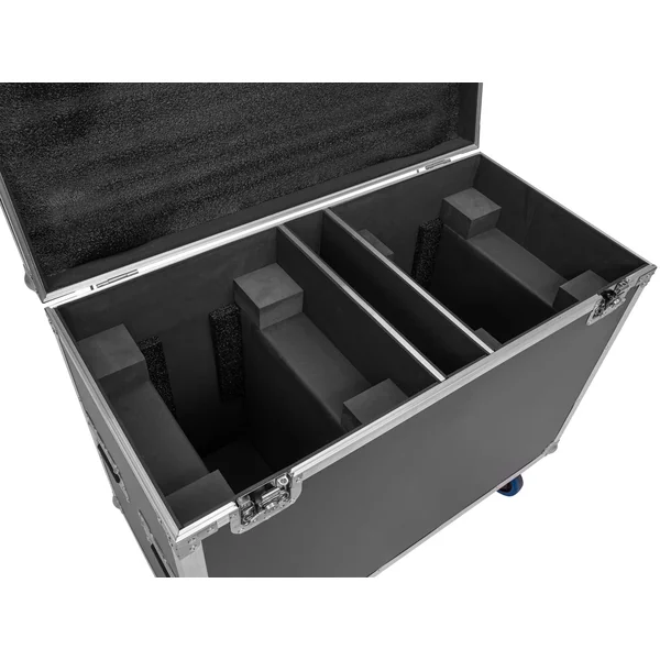 ROADINGER Flightcase 2x IP TMH-H760 with wheels