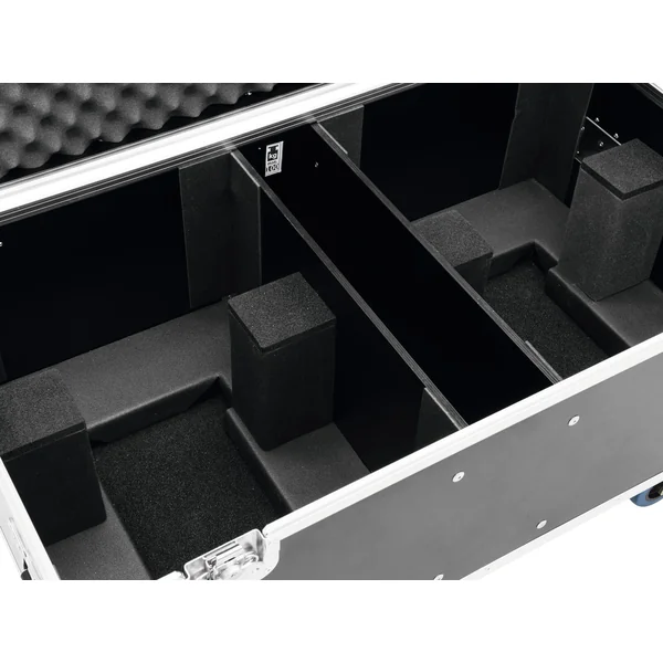 ROADINGER Flightcase 2x THA-250F with wheels