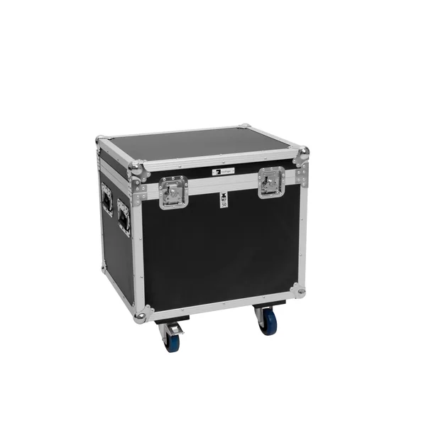 ROADINGER Flightcase 4x Pixel Matrix Panel 5x5 RGB/WW with wheels