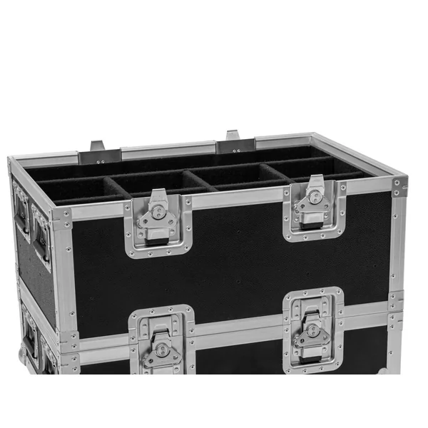 ROADINGER Flightcase Extension 8x SILENT PAR 6 QCL FLOOR for BAS-1
