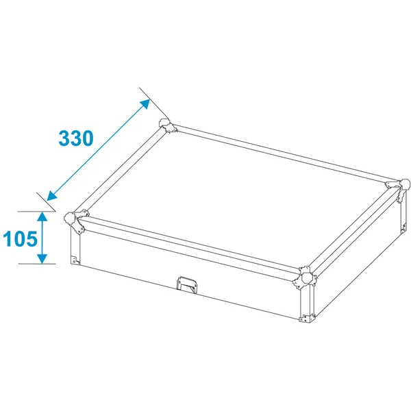 ROADINGER Mixer Case Road MCR-10 sloping, bk