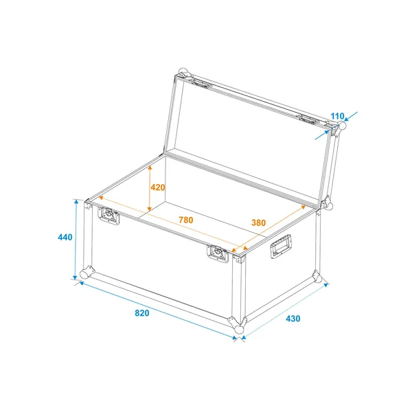 ROADINGER UC-845 Universal Transport Case