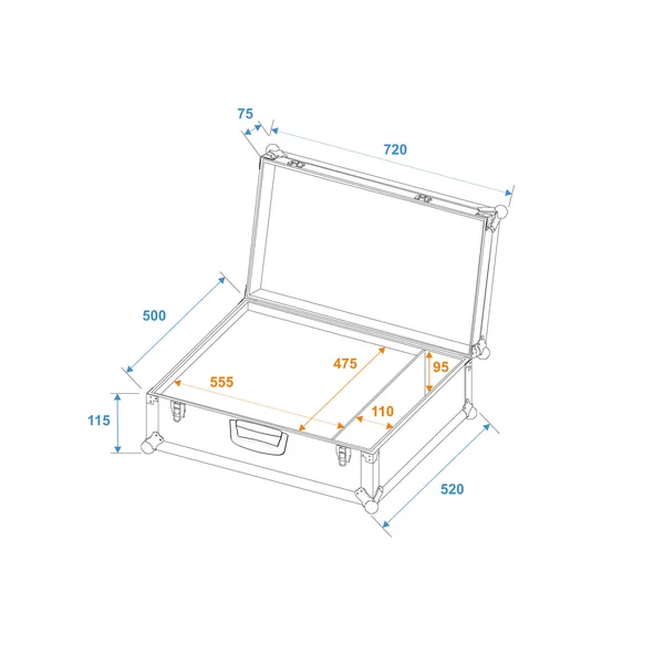 ROADINGER Universal Case K-2