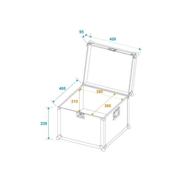 ROADINGER Universal Transport Case 40x40x30cm
