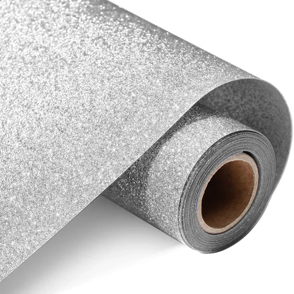 Rouleau de vinyle de transfert thermocollant pailleté (Glitter HTV) – compatible avec les lasers