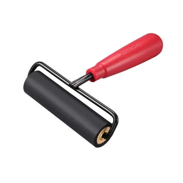Rouleau encreur dur cadre métallique 10 cm