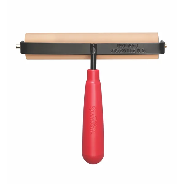 Rouleau encreur souple cadre métallique 15 cm