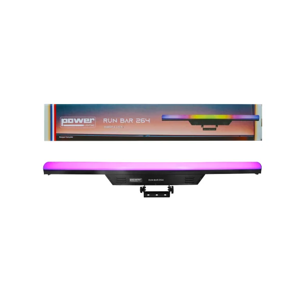 RUN BAR 264 Power Lighting – Barre led déco arrondie 264 led RGB