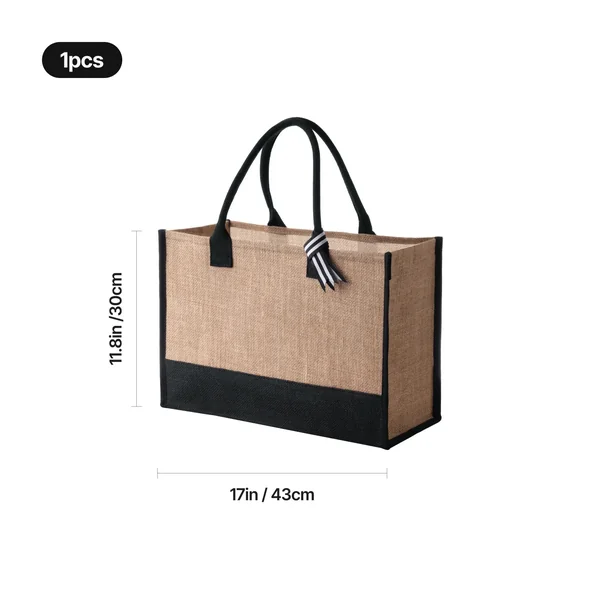 Sac cabas bicolore (1 pce)