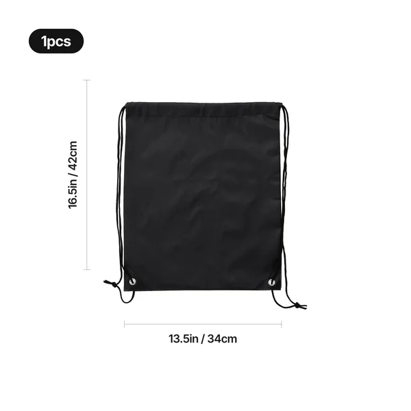 Sac à cordon noir (1 pce)