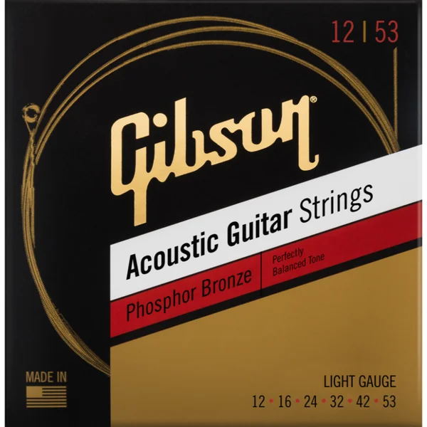 SAG-PB12 Acoustic Guitar 6-String Set Phosphor Bronze 12-53