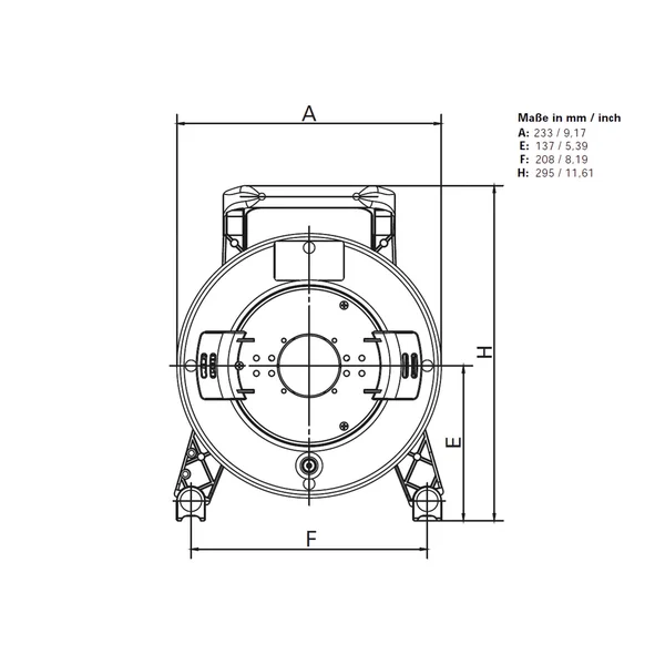 SCHILL Cable Drum GT 235.RM