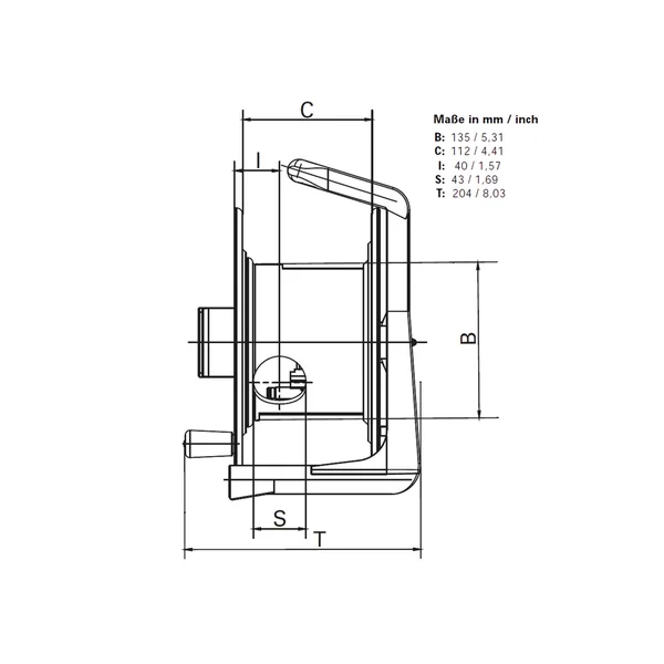 SCHILL Cable Drum GT 235.RM