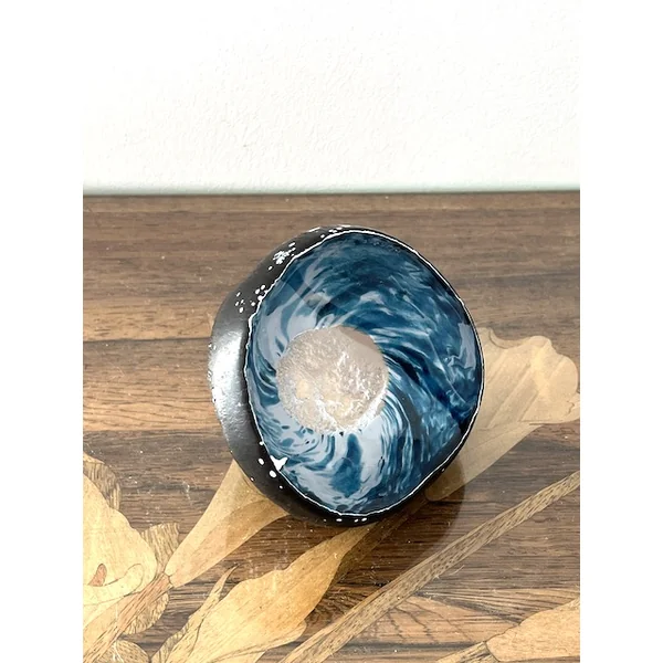 Sculpture en verre Profondeurs – Florence Lemoine