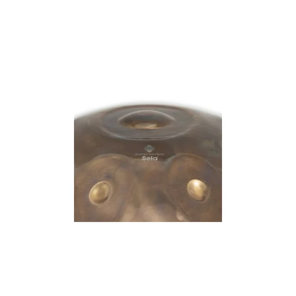 SELA Handpan Journey - Stainless Steel - Gold - G# Sharp Kurd