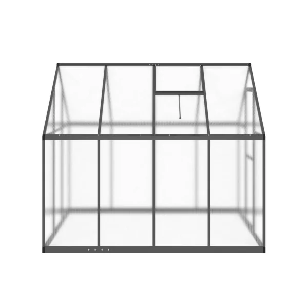 Serre Aluminium Anthracite 3,78 m² Serre Polycarbonate Serre Potager Plantation