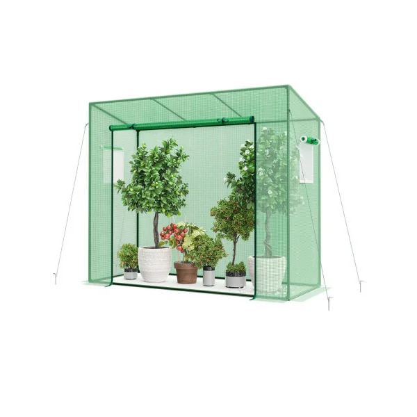 Serre de Jardin 200x77x169 cm Serre Tomate Serre Potager Serre Plantation