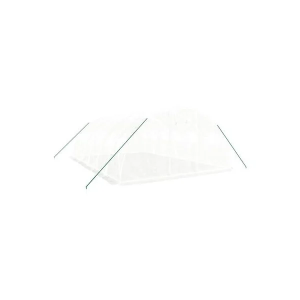 Serre de jardin 24 m² 600x400 cm Blanche Serre Tunnel de jardin Serre plantation Serre potager