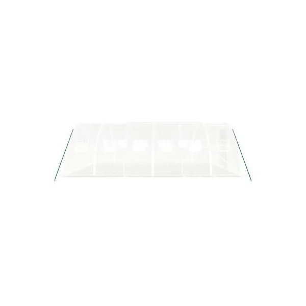 Serre de jardin 24 m² 600x400 cm Blanche Serre Tunnel de jardin Serre plantation Serre potager