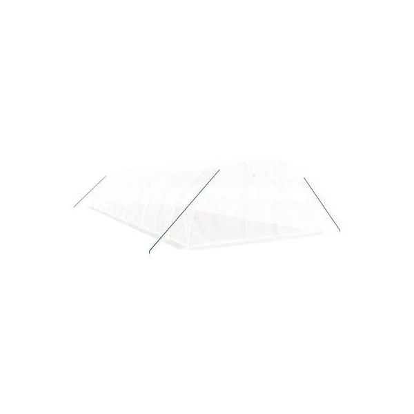 Serre de jardin 48 m² 1200x400 cm Blanche Serre Tunnel de jardin Serre plantation Serre potager