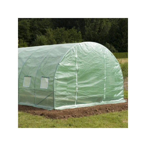 Serre de jardin 6x3x2m Serre maraichère 18m² Serre potager Serre tunnel 18m²