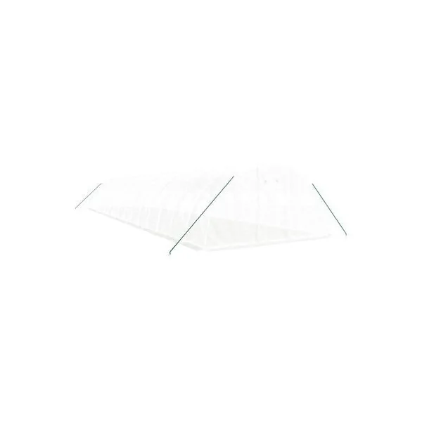 Serre de jardin 72 m² 1800x400 cm Blanche Serre Tunnel de jardin Serre plantation Serre potager