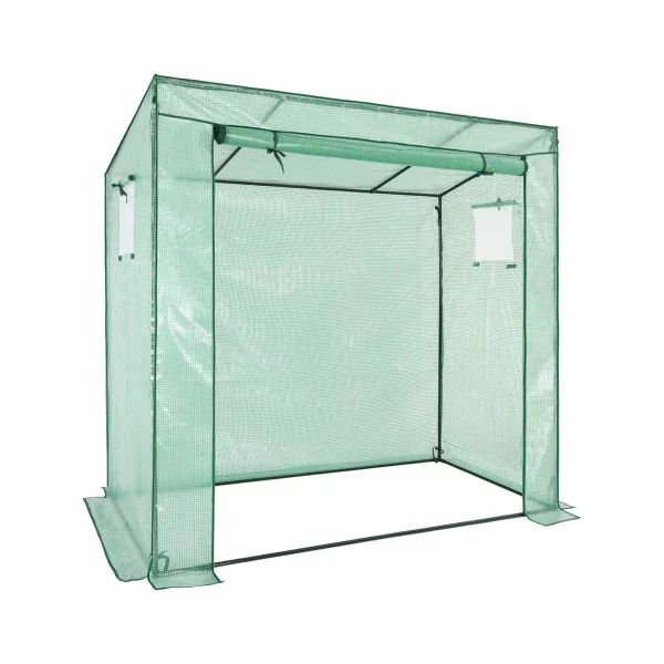 Serre de Jardin Rectangulaire 200x80x170 cm Serre de Terrasse Serre Balcon Serre Semis