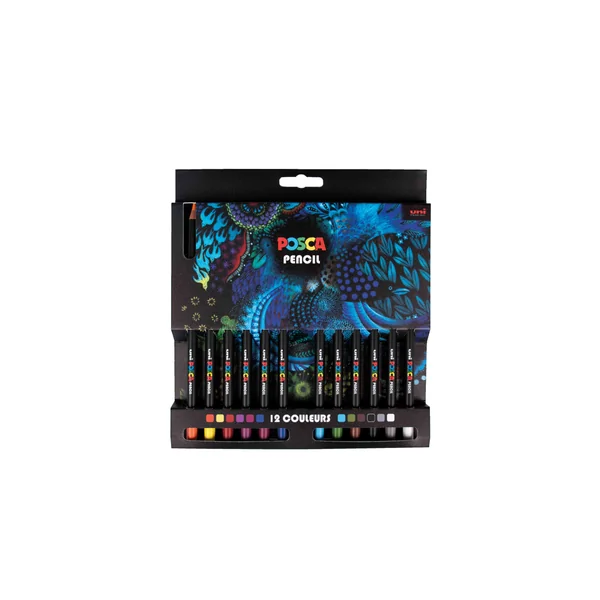 Set 12 crayons de couleurs POSCA