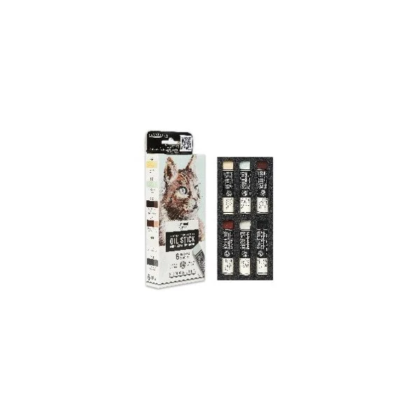 Set 6 mini Oil Stick 12ml Chat tigré