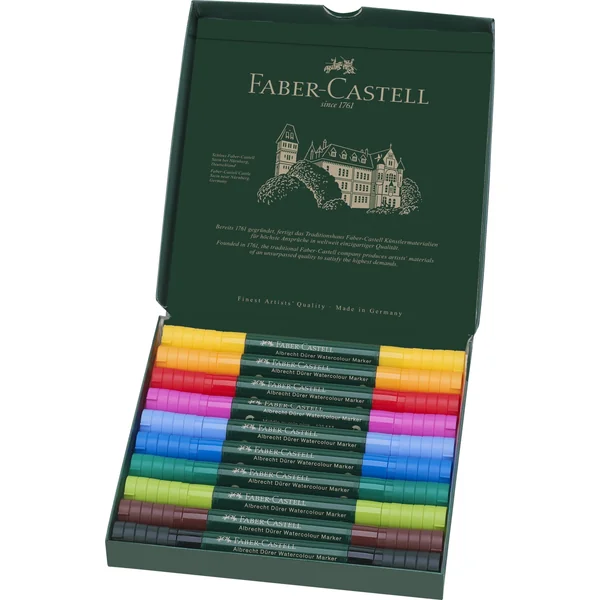 Set de 10 marqueurs aquarellables Albrecht Dürer