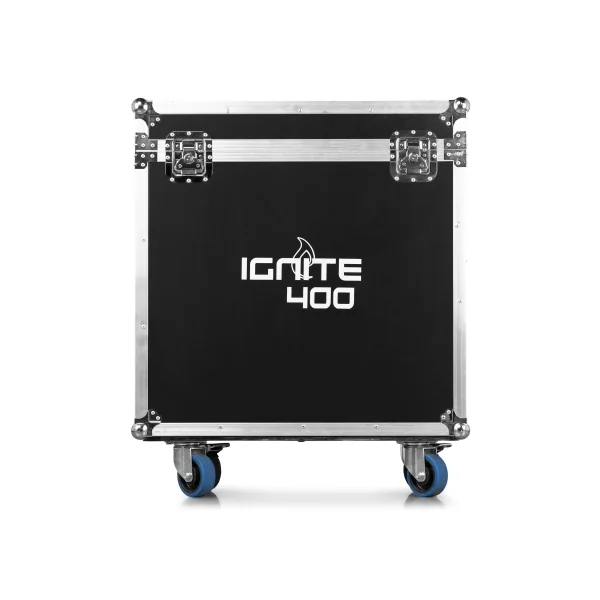 Set IGNITE400 Beamz-pro - Pack de 2 Lyres LED 400W BSW 3en1 CMY Flight Case