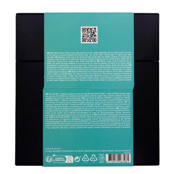 Set marqueur Pantone x 9 blue green