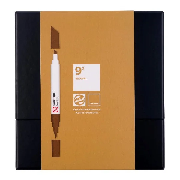 Set marqueur Pantone x 9 brown