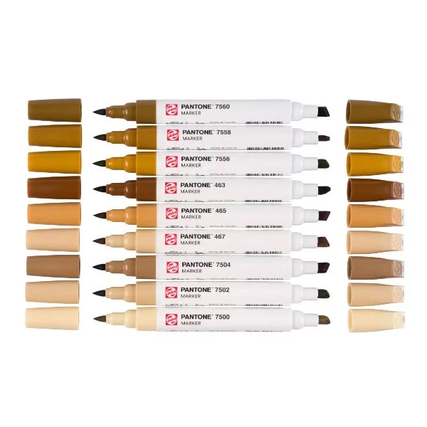 Set marqueur Pantone x 9 brown