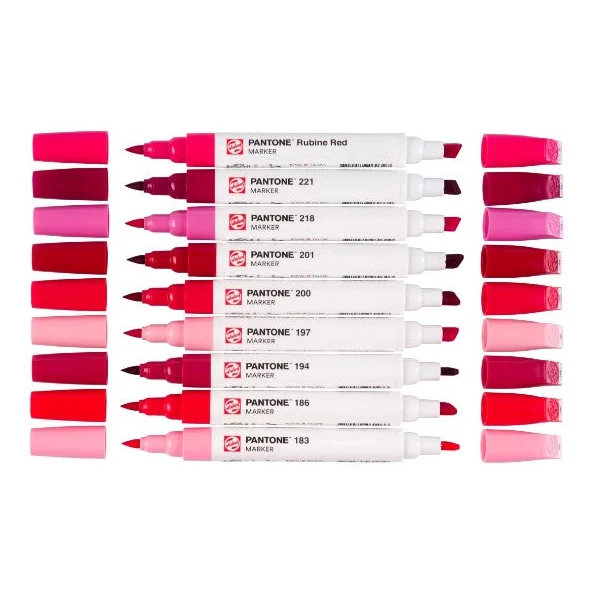 Set marqueur Pantone x 9 cool red