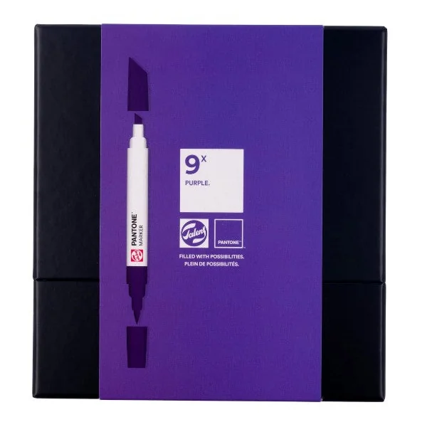Set marqueur Pantone x 9 purple