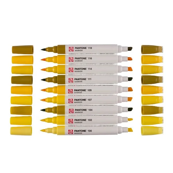 Set marqueur Pantone x 9 yellow