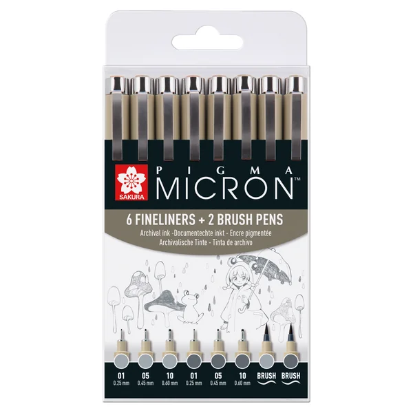 Sets de Feutres Pigma Micron Sakura