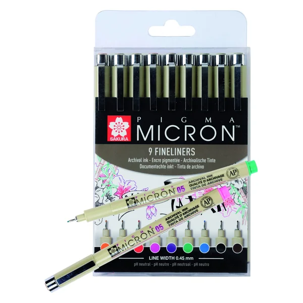 Sets de Feutres Pigma Micron Sakura