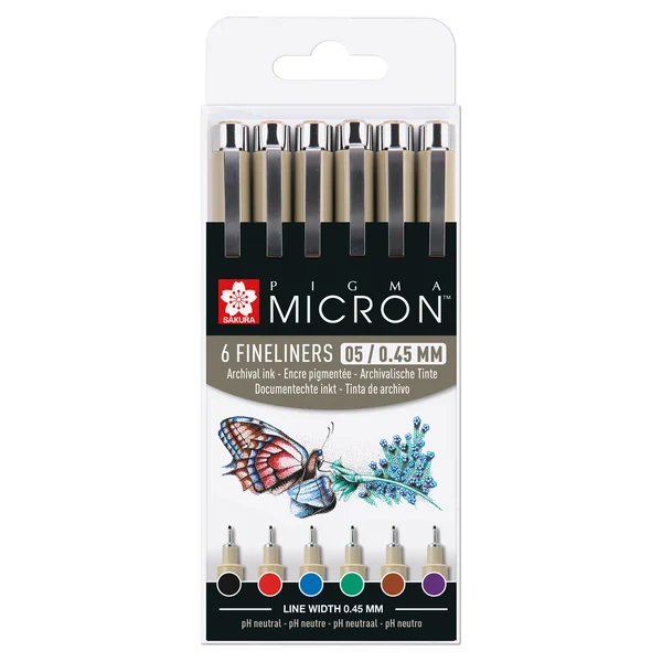 Sets de Feutres Pigma Micron Sakura