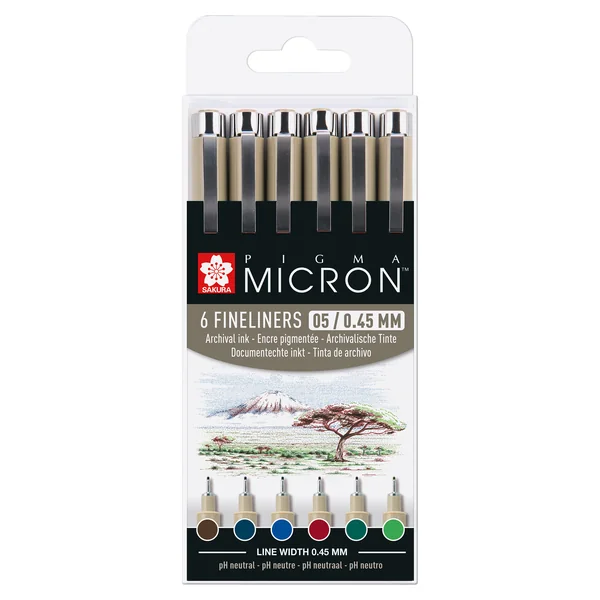 Sets de Feutres Pigma Micron Sakura