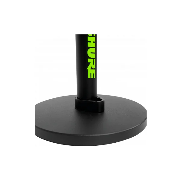 SHDESKTOP1 SHURE BY GATOR - Base ronde 15cm diam, réglable en hauteur 25-38cm