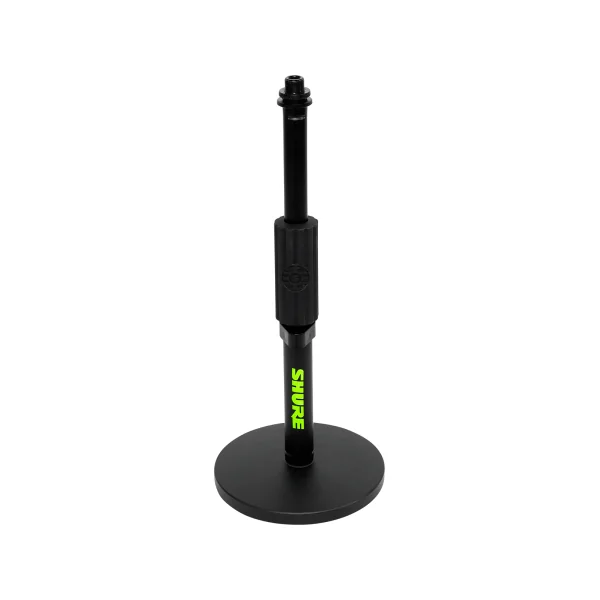 SHDESKTOP1 SHURE BY GATOR - Base ronde 15cm diam, réglable en hauteur 25-38cm