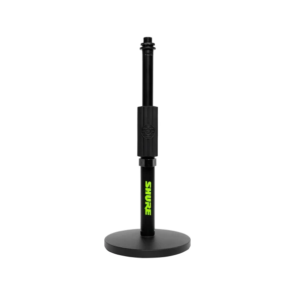 SHDESKTOP1 SHURE BY GATOR - Base ronde 15cm diam, réglable en hauteur 25-38cm