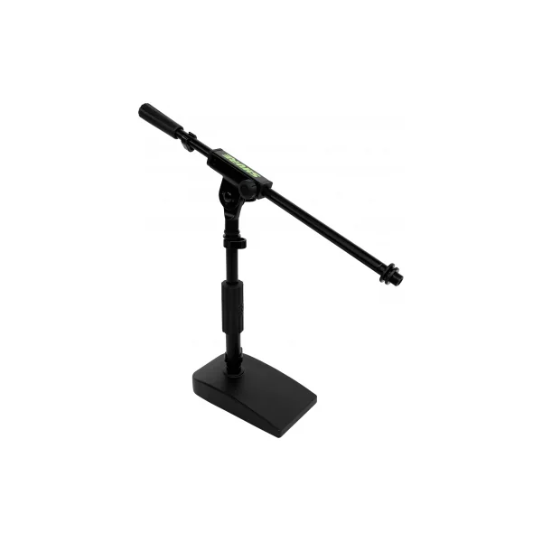SHDESKTOP2 SHURE BY GATOR - Base lestée 11 x 20 cm, réglable en hauteur 33-40cm